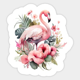 flamingo Sticker